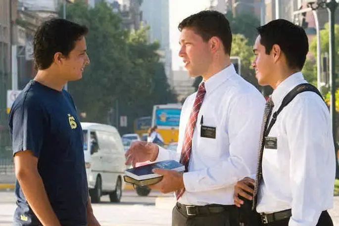 Due predicatori Mormoni in Usa