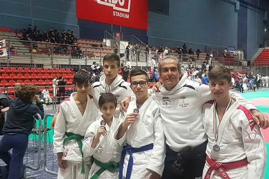 Il Kan Judo Olbia al Torneo di Natale di Genova
