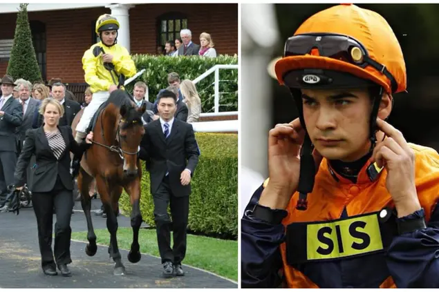 安德里亚·阿泽尼 (Andrea Atzeni) 和右边的斯特凡诺·切尔奇 (Stefano Cherchi)