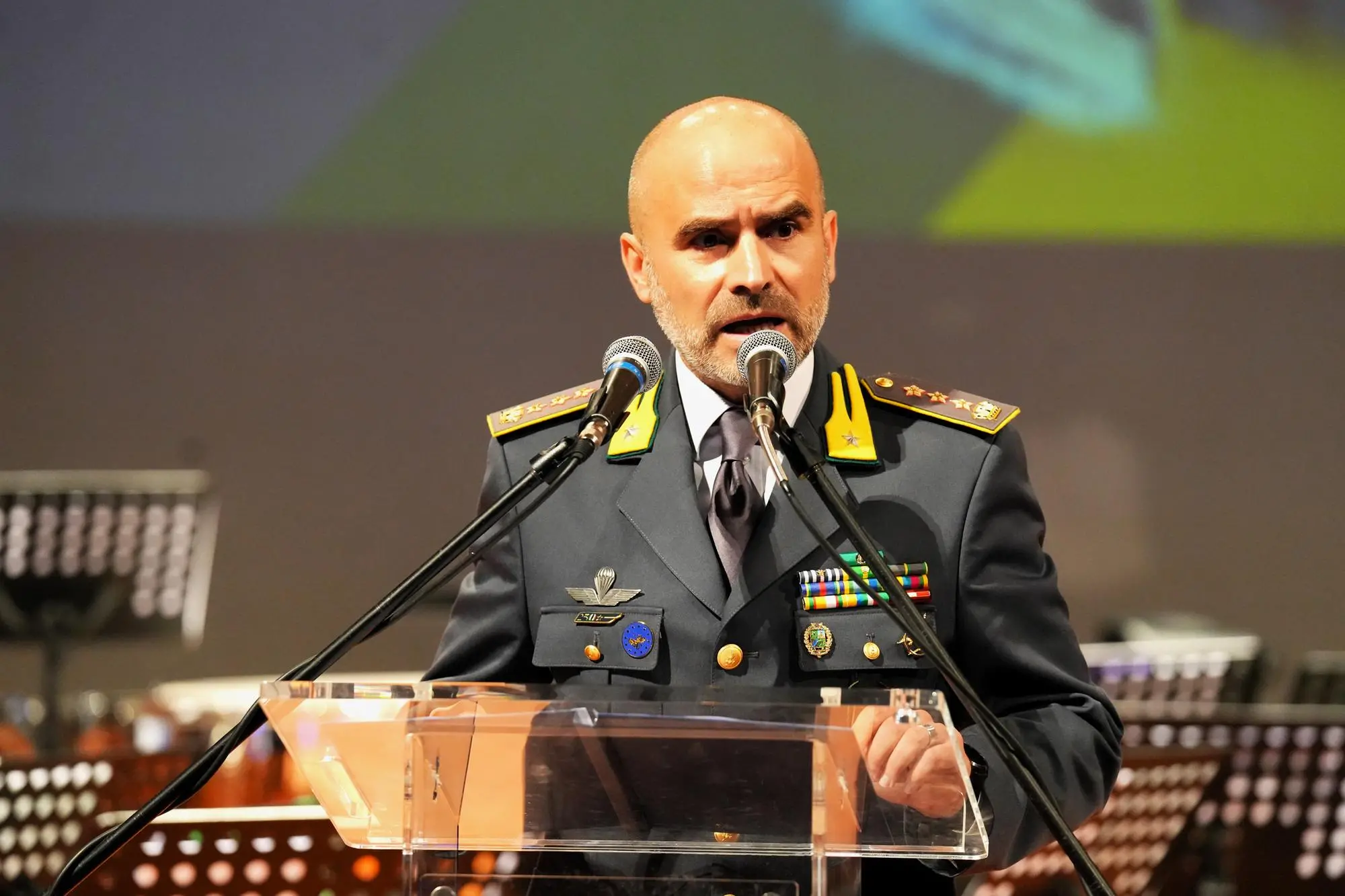 Sassari - colonnello Stefano Rebechesu