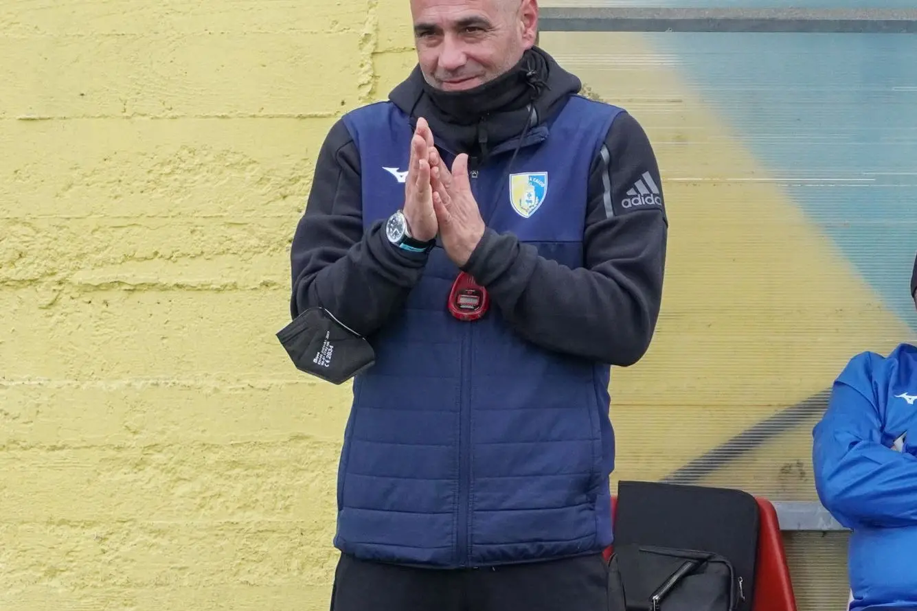 Francesco Loi, allenatore della Cos (Archivio-Serreli)
