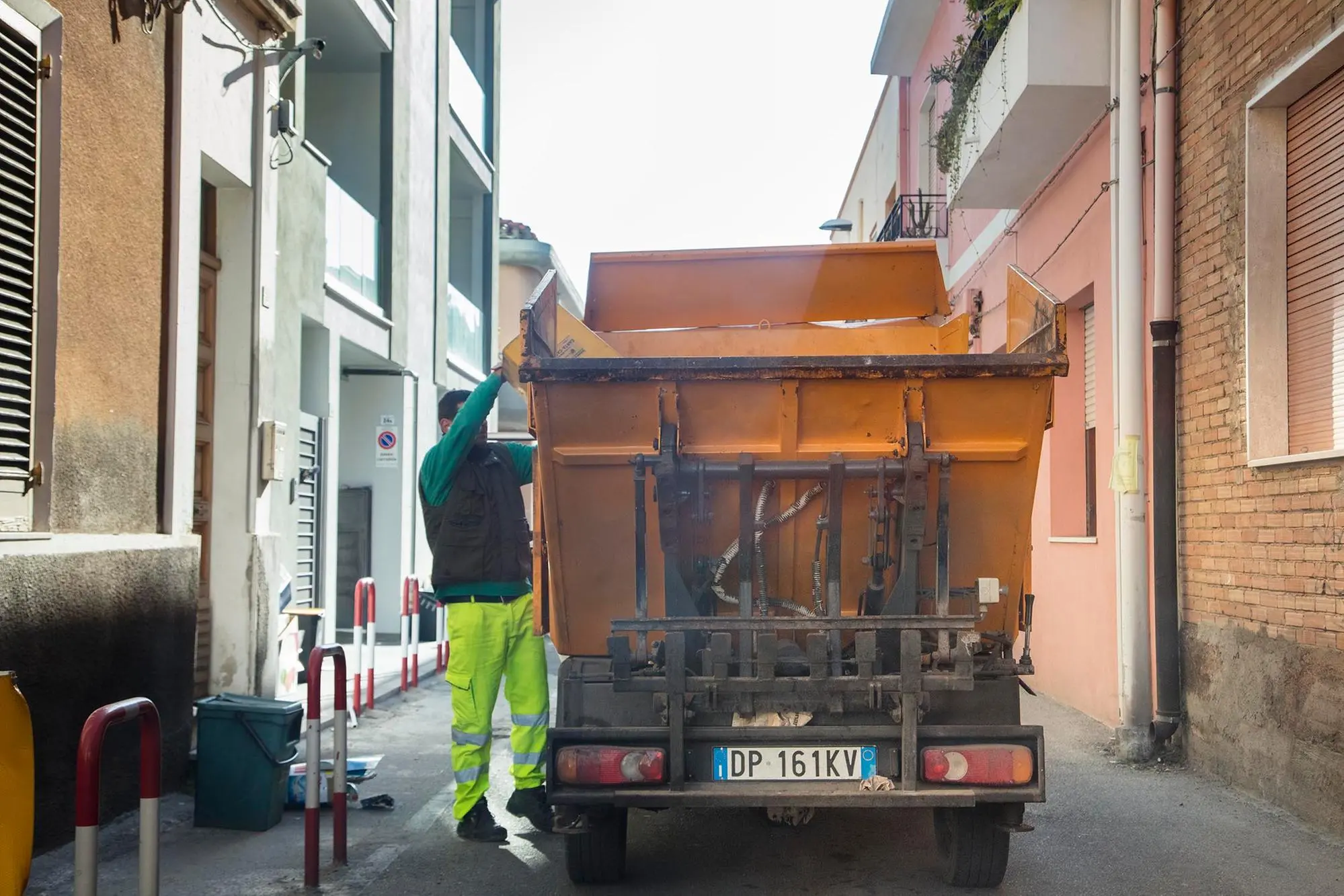 QUARTU RACCOLTA RIFIUTI - foto di elisabetta messina 8-1-2019