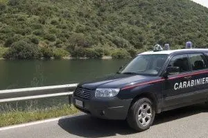 Il lago dove è stato ritrovato il corpo