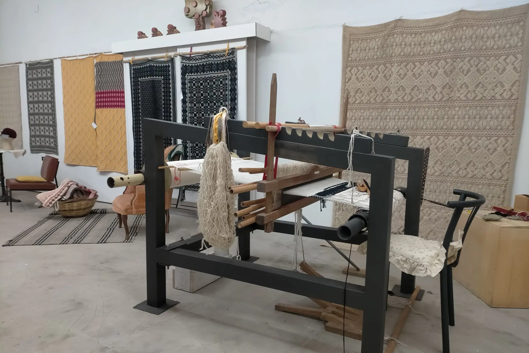 Un telaio (foto ufficio stampa)