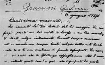 Trasferito a Torino per gli studi, Gramsci avvierà una fitta corrispondenza epistolare con la madre