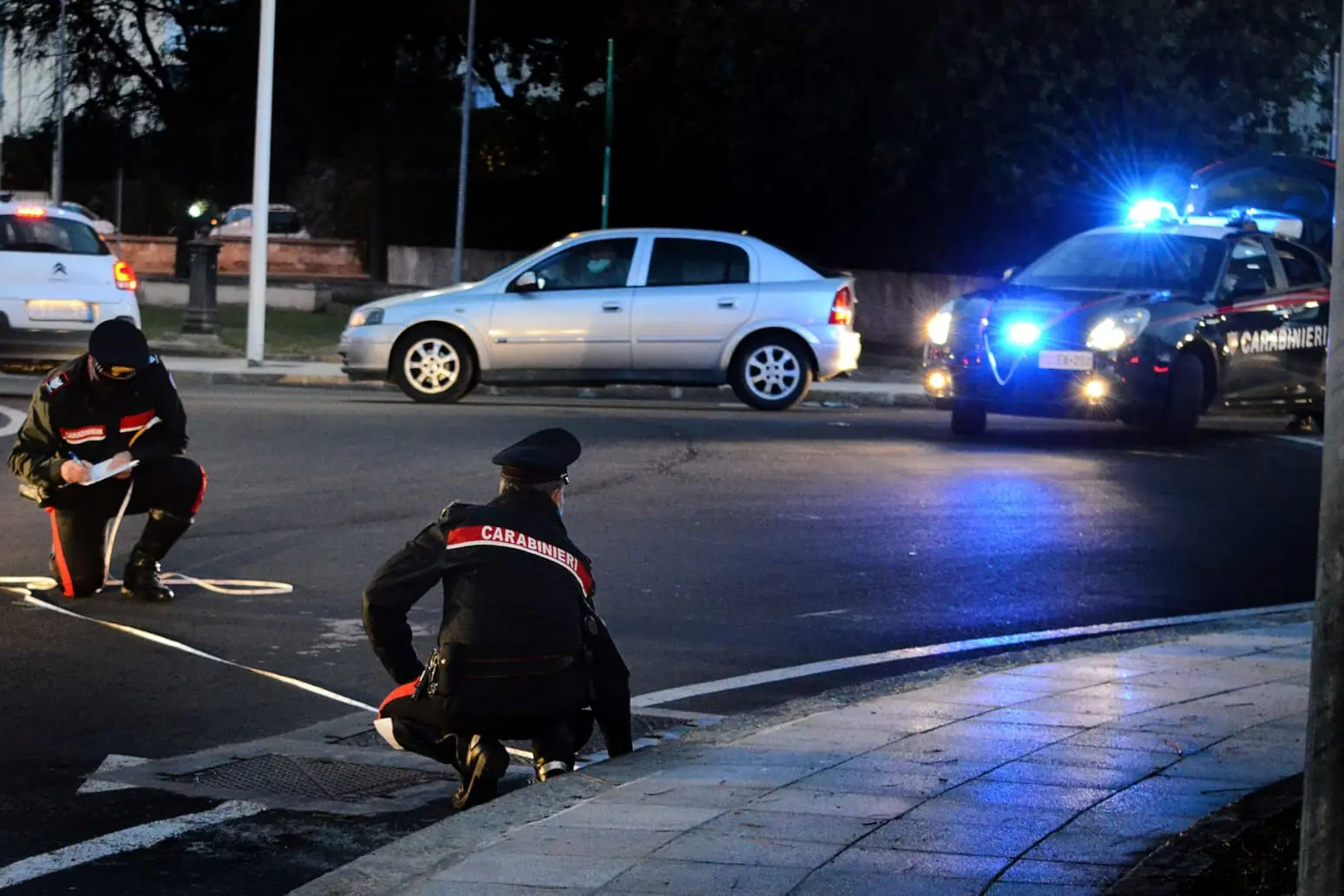Rilievi dei carabinieri, immagine simbolo