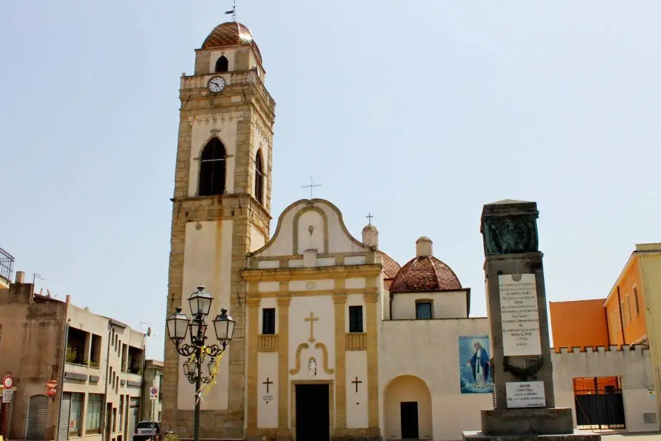 La chiesa parrocchiale di Senorbì (foto Severino Sirigu)
