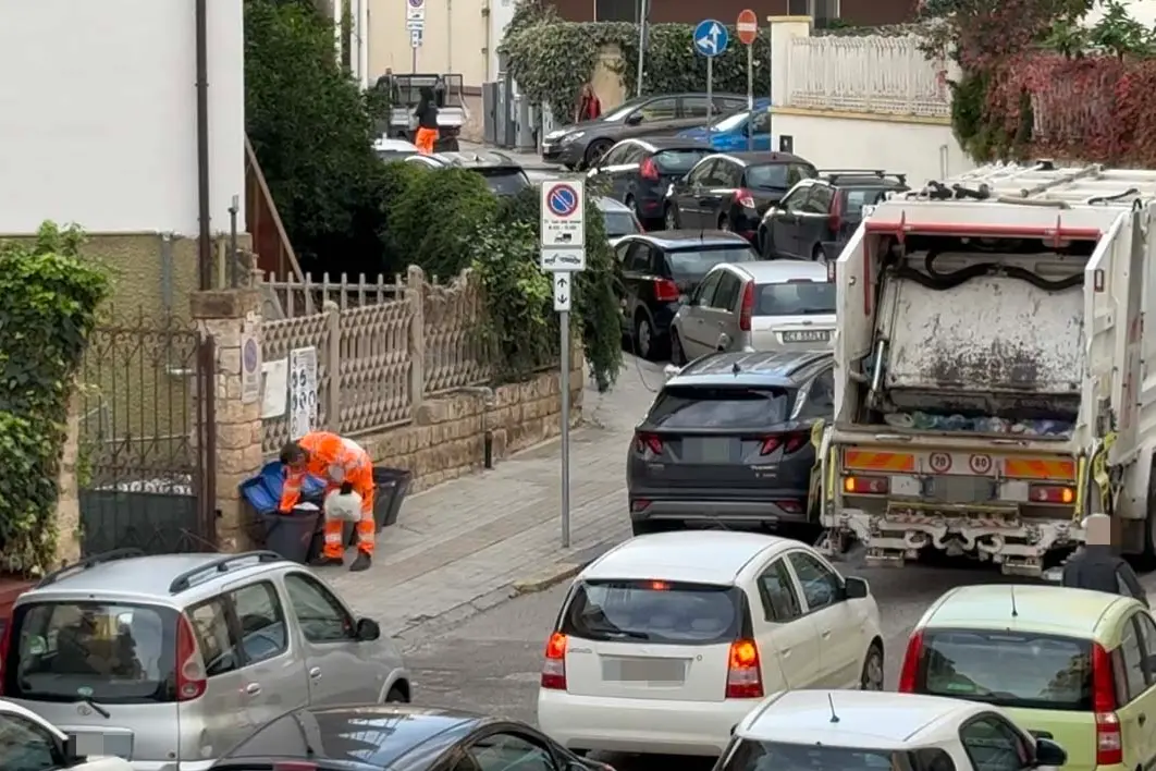 Raccolta differenziata della plastica a Cagliari (L'Unione Sarda)