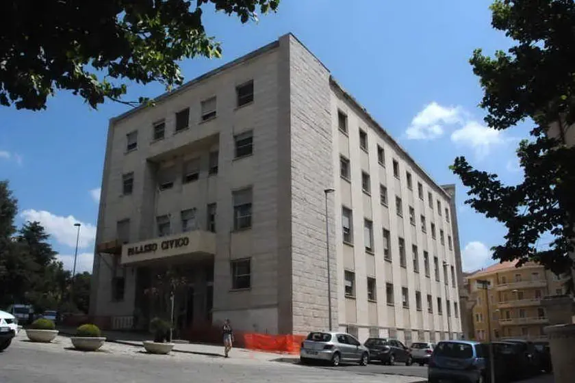 Il Comune di Nuoro (Archivio L'Unione Sarda)