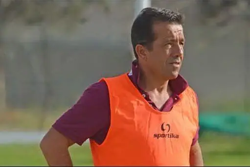 L'allenatore Pierpaolo Piras