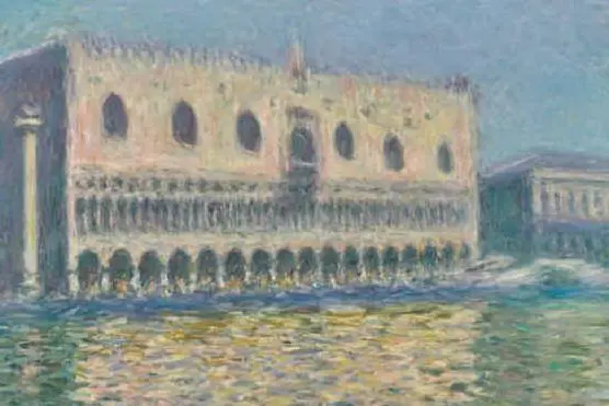 particolare dell'opera di Monet (foto Sotheby's)