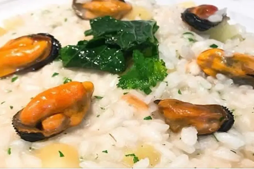 Riso con cozze