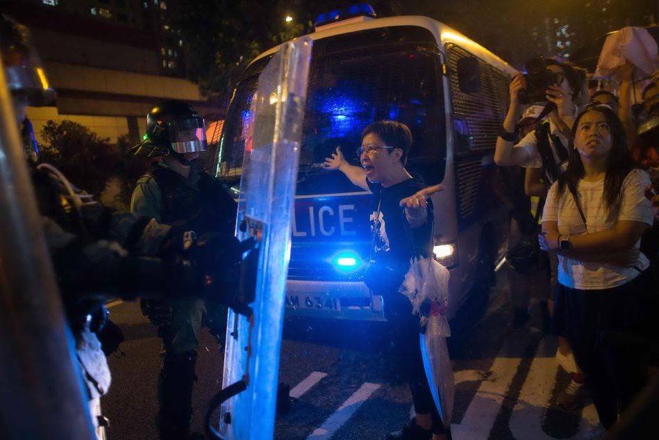 Le proteste di Hong Kong (Ansa)