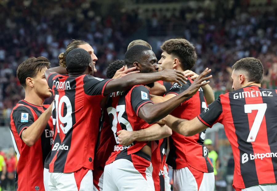 Milan-Cagliari 1-1 al 45’: Borrelli riprende il vantaggio lampo di Saelemaekers