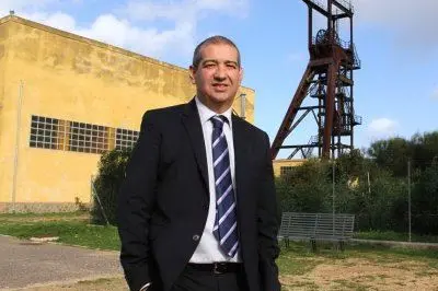 Il sindaco di Carbonia, Giuseppe Casti