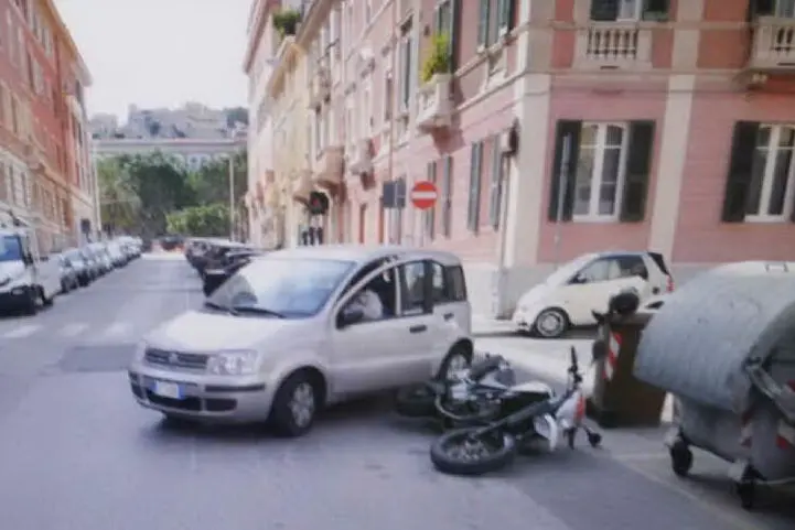 Il luogo dell'incidente