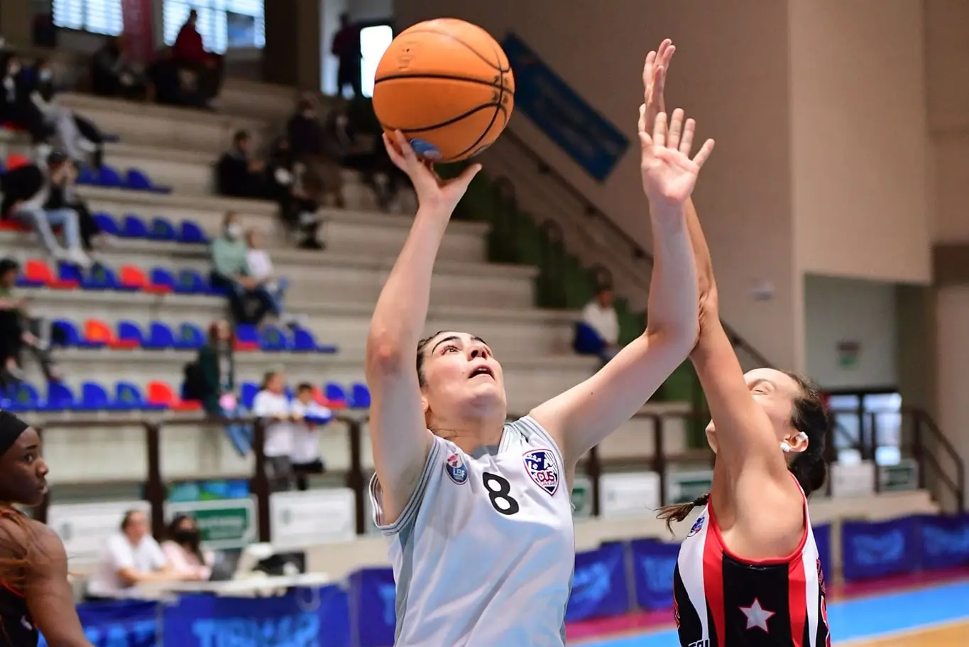 Nella foto Eugenia Caldaro, punto di forza del Cus Cagliari (foto di Andrea Chiaramida)