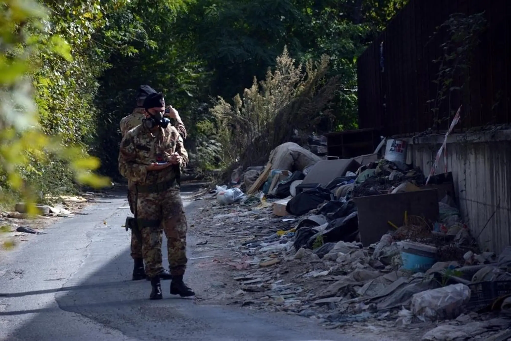 Caserta, terra dei fuochi (Foto simbolo)