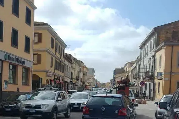 L'altoparlante (L'Unione Sarda - foto Pala)