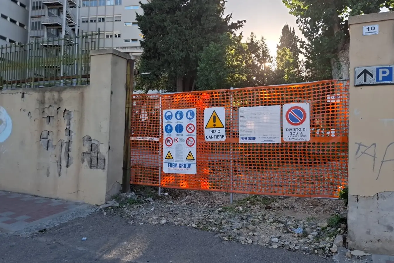 Il cantiere dell'Oncologico