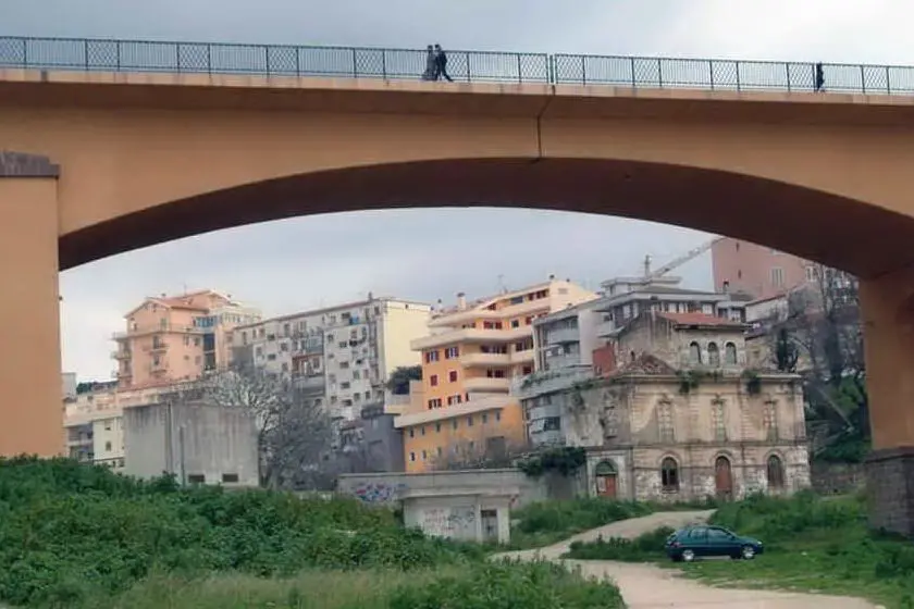 Il Ponte Rosello a Sassari (Archivio L'Unione Sarda)