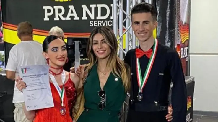 Rossella und Vittorio aus Sassari sind italienische Vizemeister im