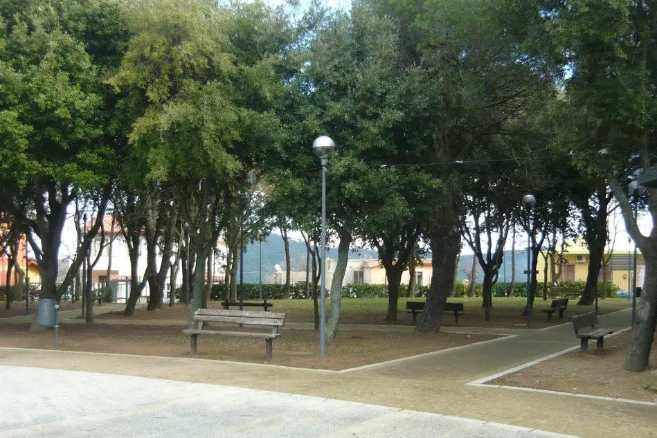 Il parco "Marcia" a Burcei