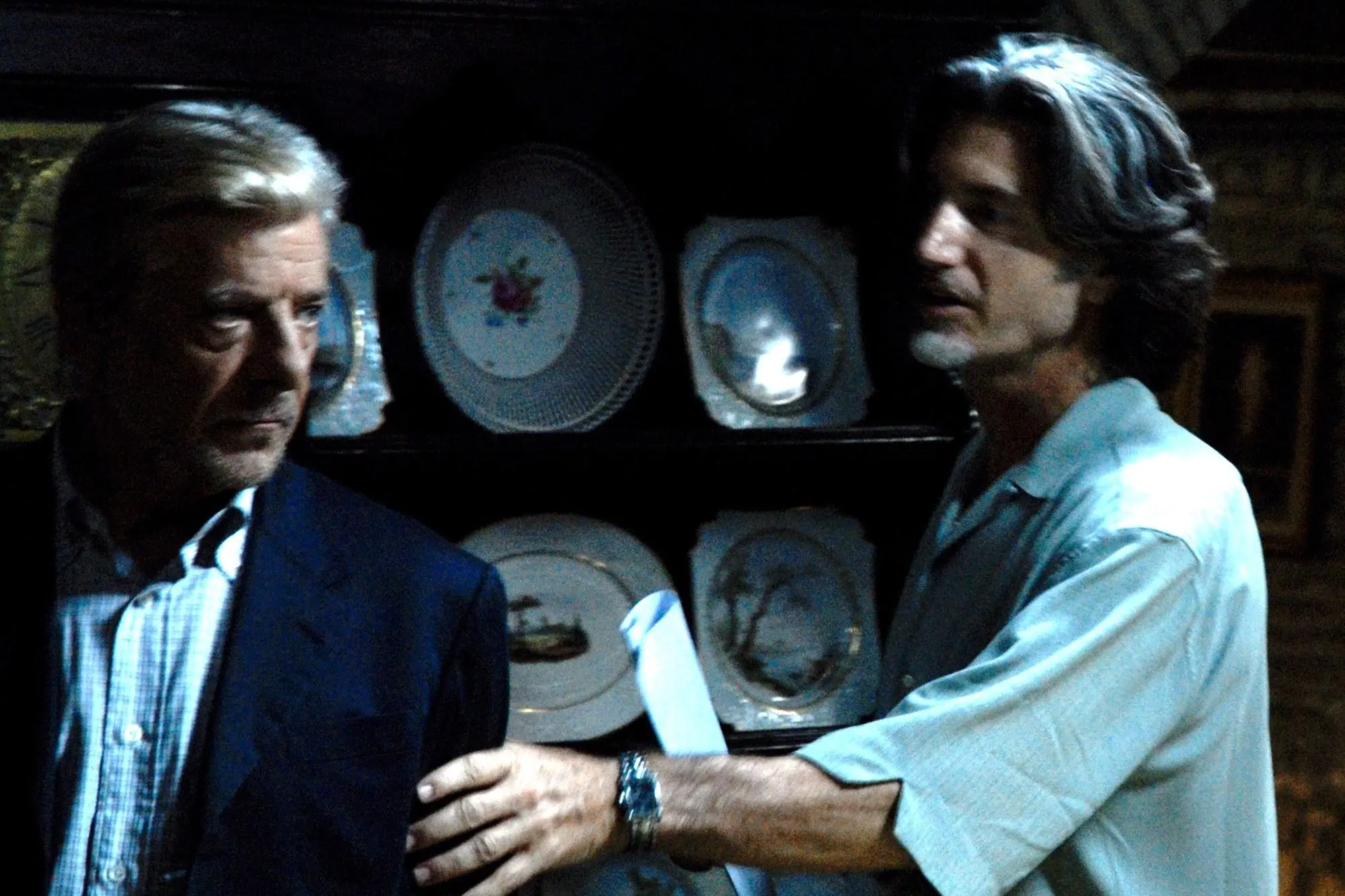 Giancarlo Giannini sul set col regista premio Oscar Anthony LaMolinara