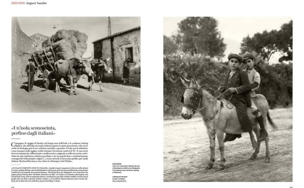 Le immagini di August Sander nel tredicesimo volume di Album Sardo