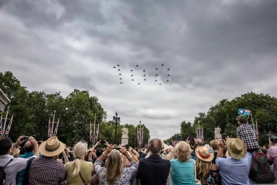 Londra, la Royal Air Force compie 100 anni