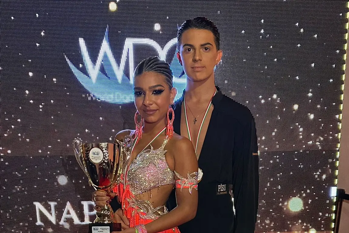 I giovani campioni del mondo di latino americano