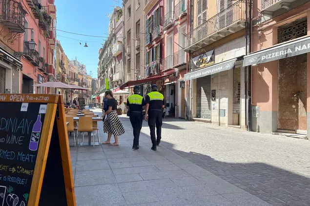 Controlli della polizia locale nel Corso (Ungari)