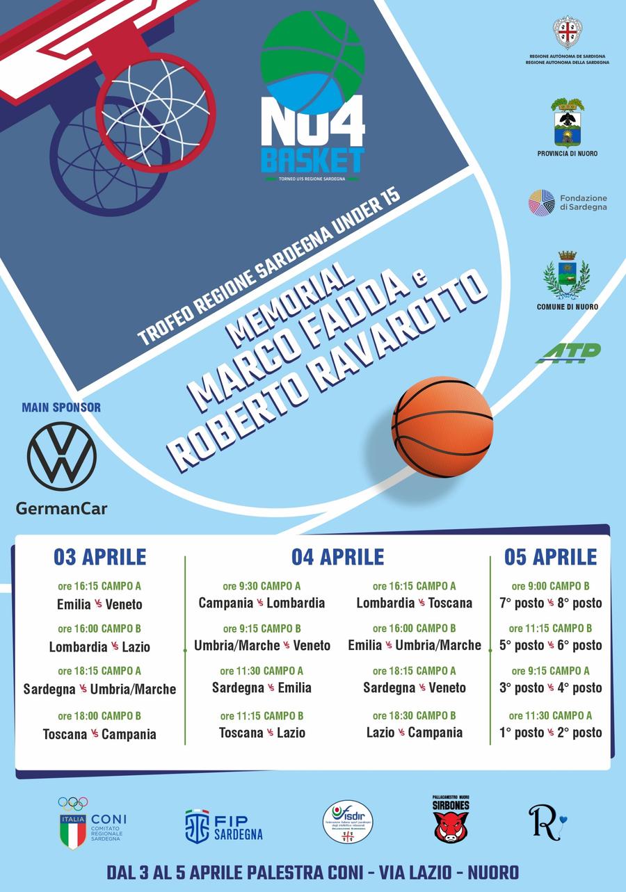 Basket, ha preso il via a Nuoro il Trofeo Regione Sardegna - NU4 Basket