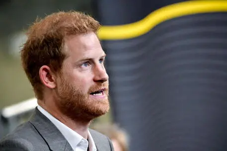 Il principe Harry (foto Ansa)