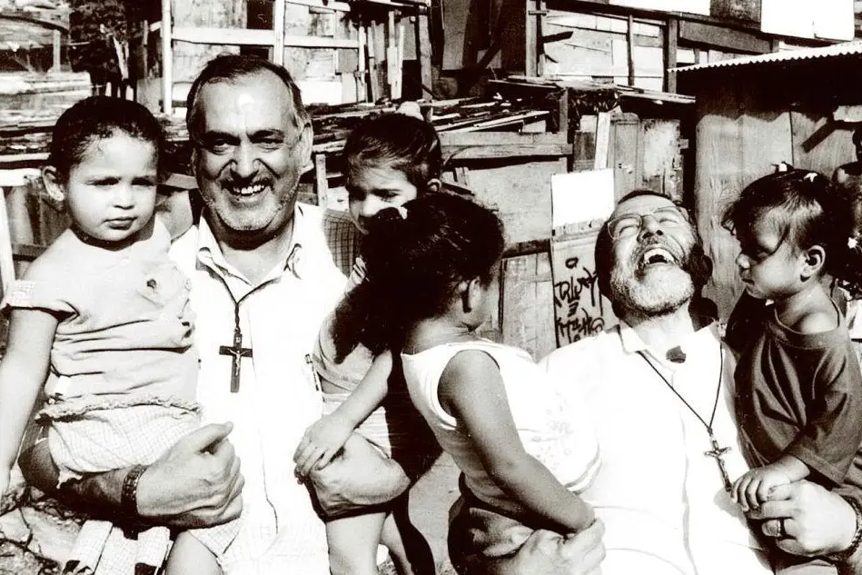 Padre Porcu e padre Cadeddu in Brasile