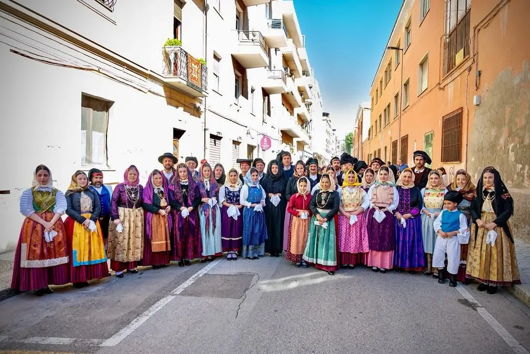 Sestu, il gruppo folk "I Nuraghi"