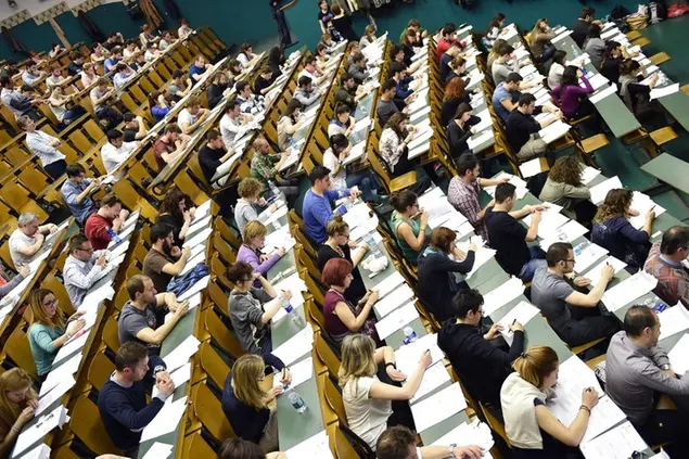 Test medicina, immagine simbolo (foto Ansa)
