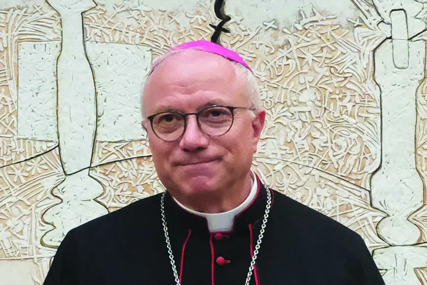 L'arcivescovo Giuseppe Baturi (foto Giuseppe Ungari)