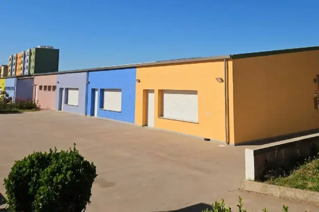 Il plesso scolastico Dessì a Porto Torres (foto Pala)