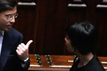 Italo Bocchino e Mara Carfagna