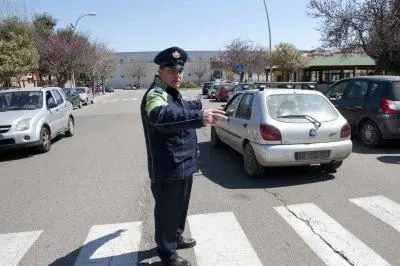 Iglesias: vigili urbani in servizio