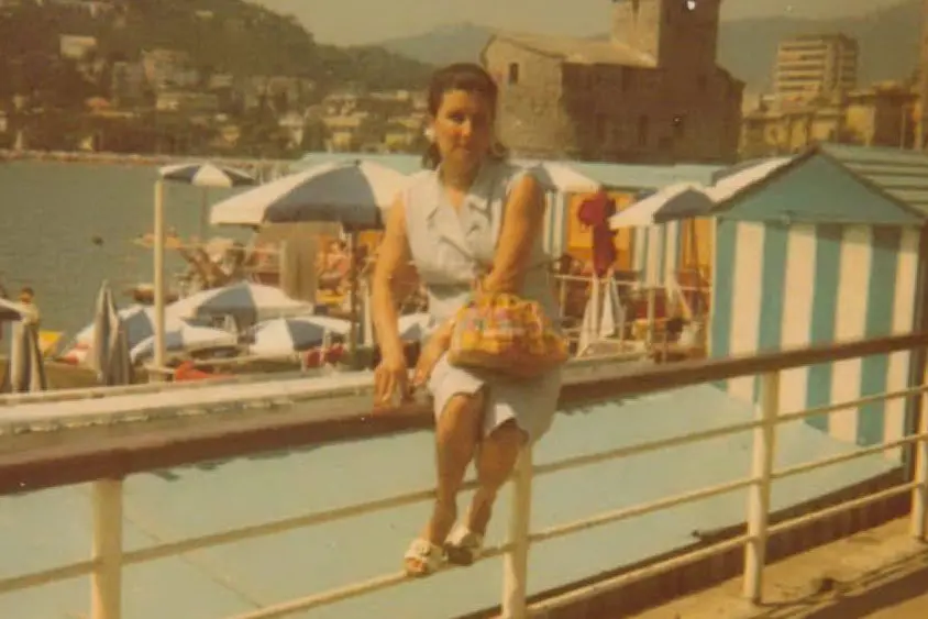 Cecilia Iubei nel 1967 (foto tratta dal blog Sconfiggerelamorte)