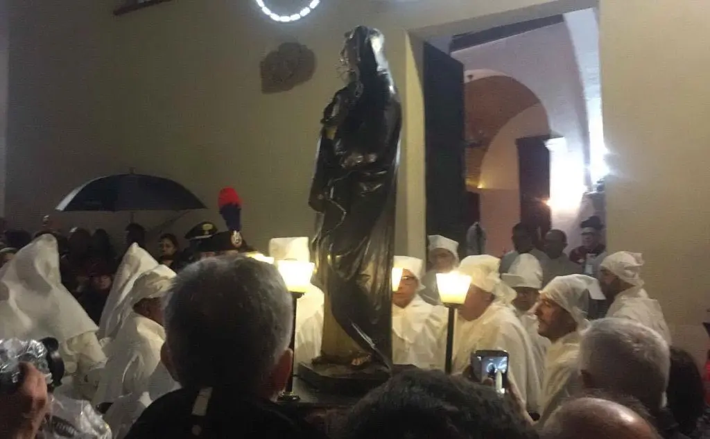 I riti ripropongono la passione di Cristo