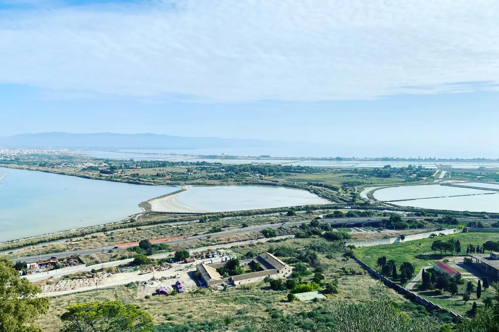 Una panoramica da viale Europa di Cagliari (Fr. Me.)