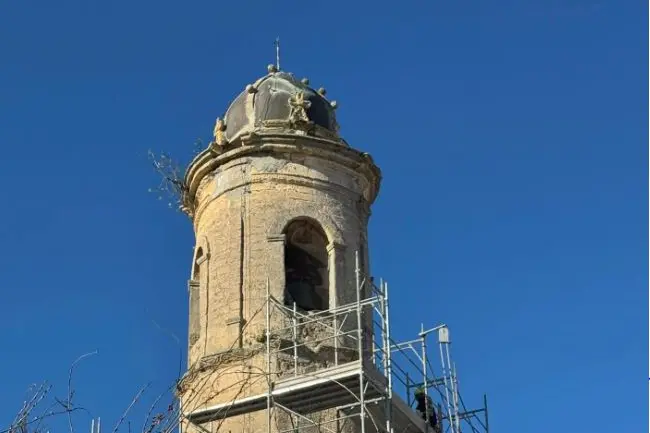 Campanile della chiesa dell'Assunzione (foto concessa)