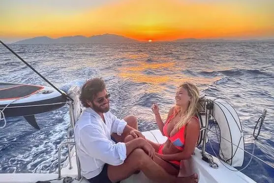 Diletta Leotta e Can Yaman (foto Instagram)