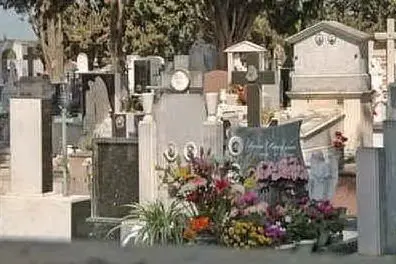 Il cimitero di Serramanna