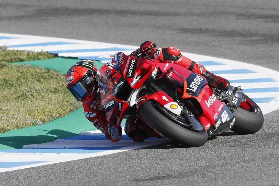 Francesco Bagnaia on his Ducati (Ansa)