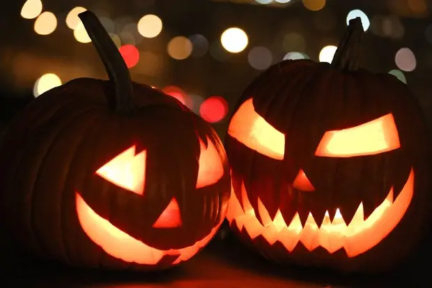 Zucche per Halloween  (Ansa)