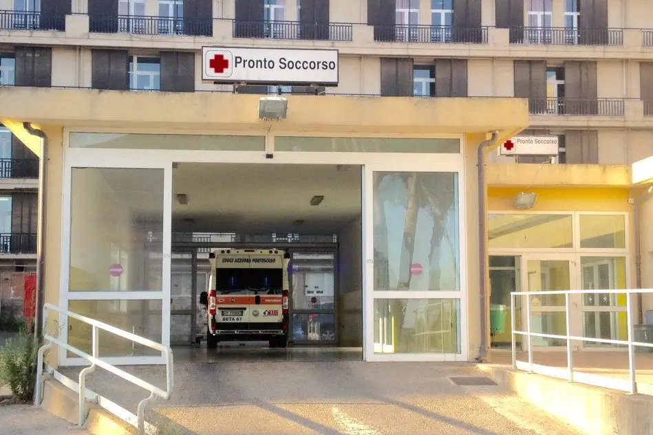 Il pronto soccorso dell'ospedale Sirai